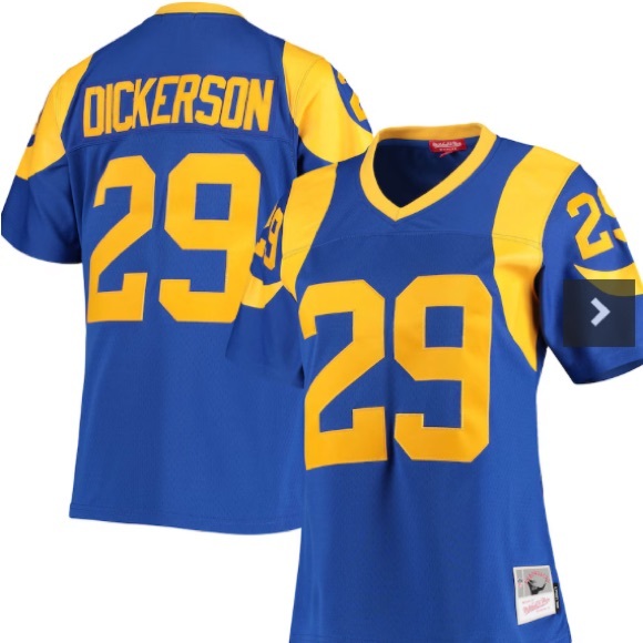 NWT DICKERSON RAMS jersey women’s small - Picture 3 of 6